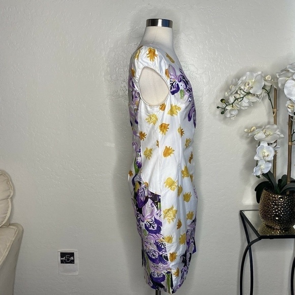 Anthropologie Artist Rebekah Maysles Floral Dress - Picture 2 of 6